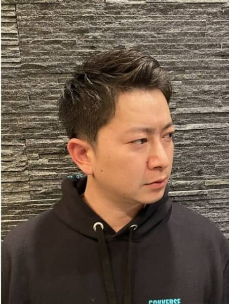 仙台 メンズ 刈り上げ×アップバング