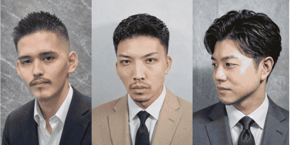 朝楽セット清潔感+好印象バーバーで作るヘアスタイル