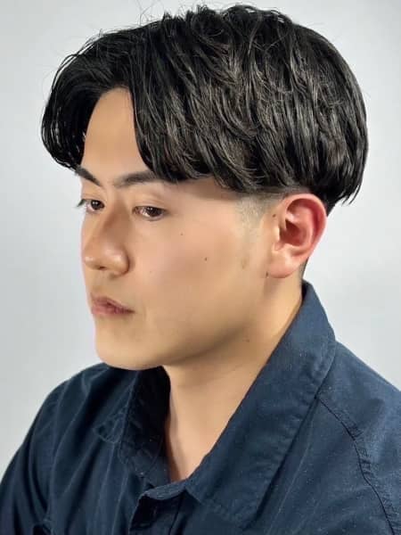 ショートセンターパート