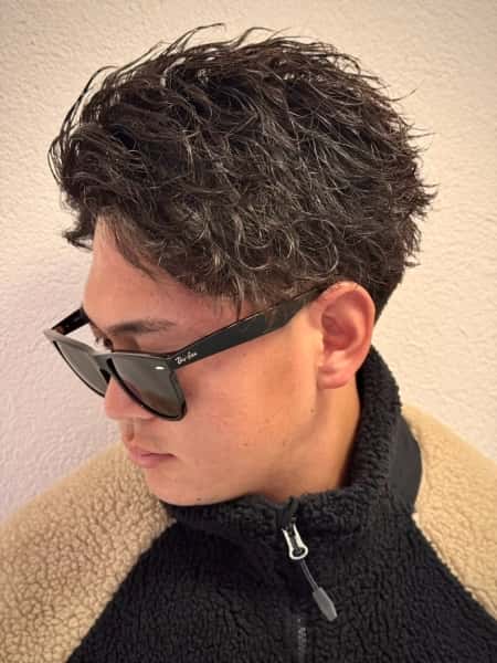 無造作パーマ