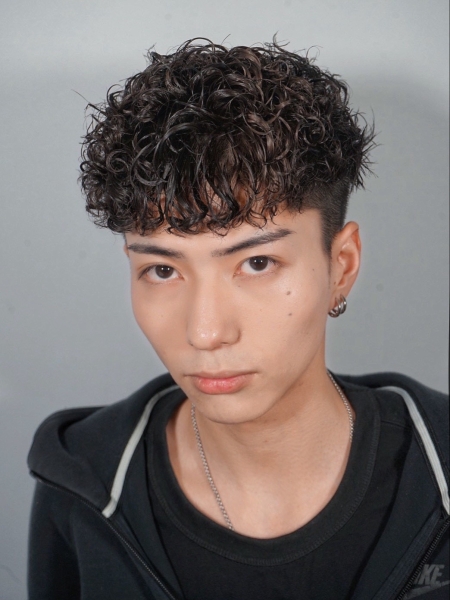 スパイラルパーマ