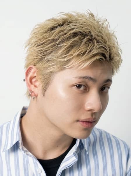 メンズスパイキーショート人気です