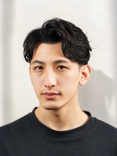 色気を出すニュアンスパーマ