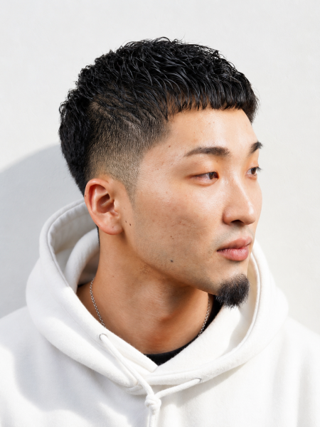 銀座で人気のクロップフェード