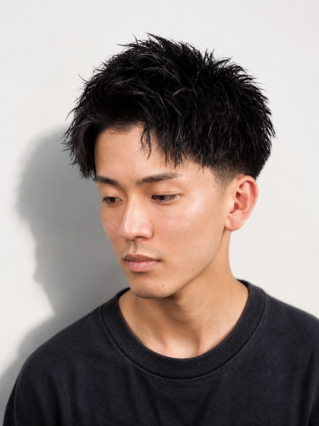朝セットが楽なメンズショート