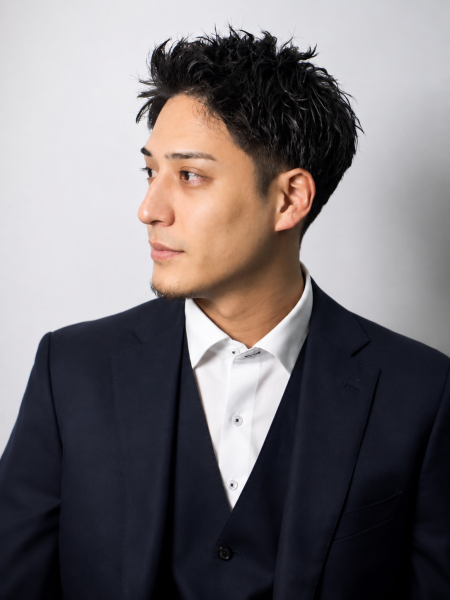 清潔感抜群のビジネスショート