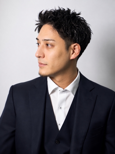 スーツに似合う清潔感メンズヘア