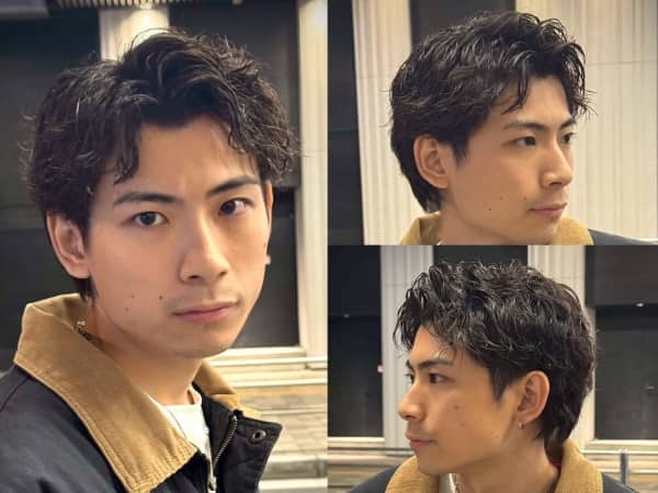 １月の清潔感は髪で決まる！大人メンズパーマ！