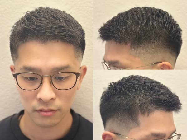 ３月は清潔感アップのメンズヘア