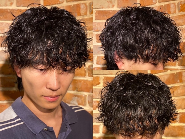 9月はスパイラルパーマで秋髪に