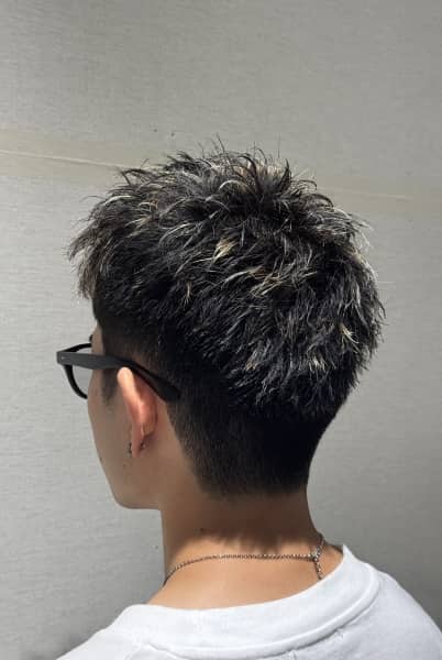 メッシュショートスタイル