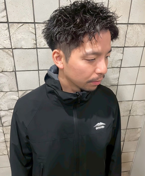 白髪ぼかしで秋の大人スタイル