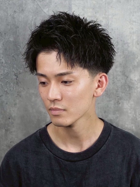 束感アップバングショート