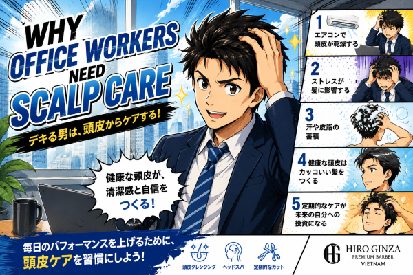 Why Office Workers Need Scalp Care
