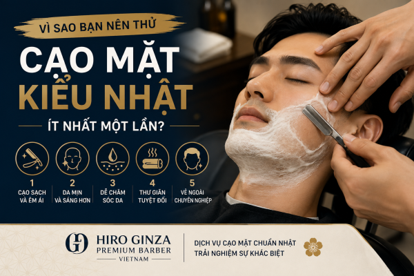 Vì Sao Bạn Nên Thử Cạo Mặt Kiểu Nhật Ít Nhất Một Lần?