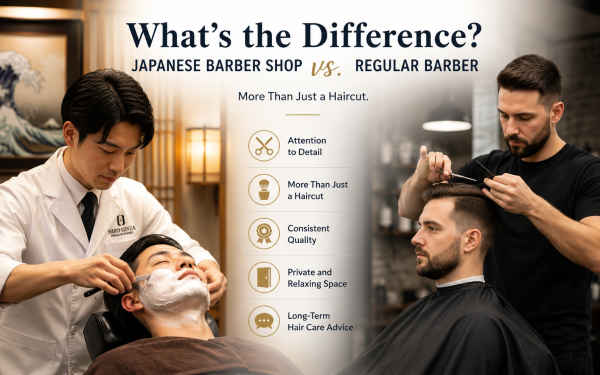 What’s the Difference Between a Japanese Barber Shop and a Regular Barber?