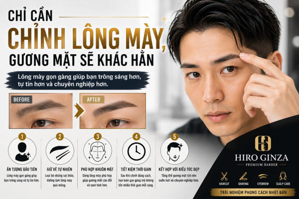 Chỉ Cần Chỉnh Lông Mày, Gương Mặt Sẽ Khác Hẳn