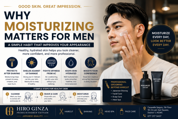 Why Moisturizing Matters for Men | A Simple Skincare Habit That Improves Your Appearance
