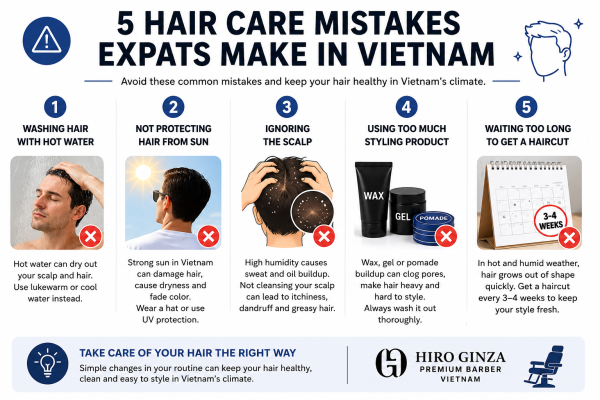 5 Hair Care Mistakes Expats Make in Vietnam