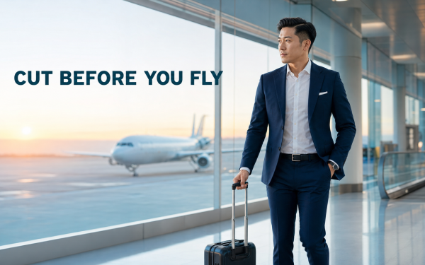 When Is the Best Time to Get a Haircut Before a Business Trip?