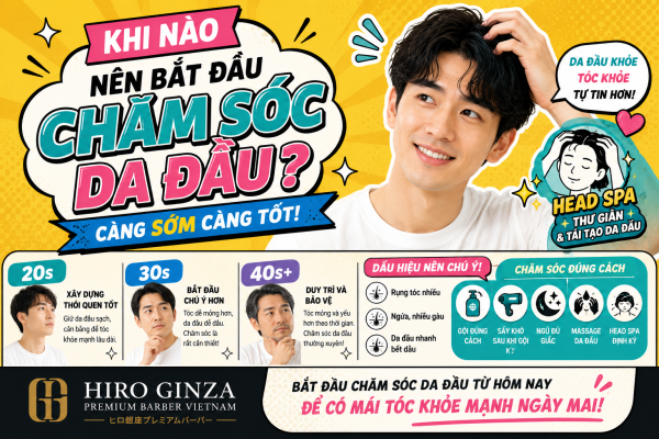 Khi nào nên bắt đầu chăm sóc da đầu? Càng sớm càng tốt!