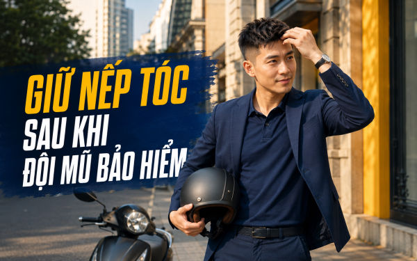 Kiểu Tóc Ít Bị Xẹp Sau Khi Đội Mũ Bảo Hiểm Và Cách Tạo Kiểu