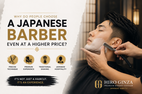 Why Do People Choose a Japanese Barber Even at a Higher Price?