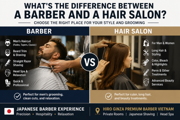 What’s the Difference Between a Barber and a Hair Salon?