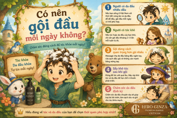Có Nên Gội Đầu Mỗi Ngày Không?