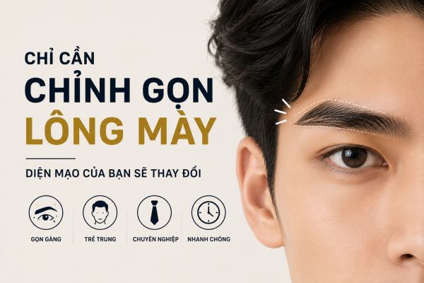 Chỉ Cần Chỉnh Gọn Lông Mày, Diện Mạo Của Bạn Sẽ Thay Đổi