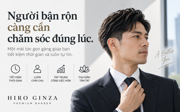 Người bận rộn có thật sự cần đến barber thường xuyên?