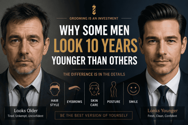 Why Some Men Look 10 Years Younger Than Others