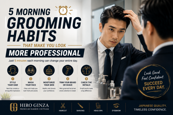 5 Morning Grooming Habits That Make You Look More Professional