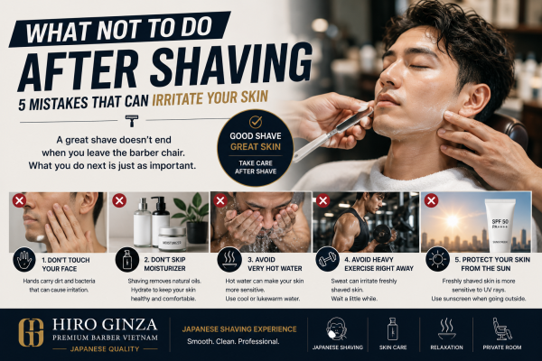 What Not to Do After Shaving | 5 Mistakes That Can Irritate Your Skin