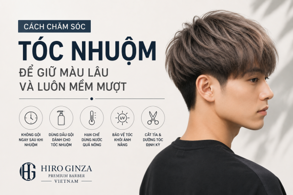 Tóc nhuộm cần chăm sóc như thế nào?