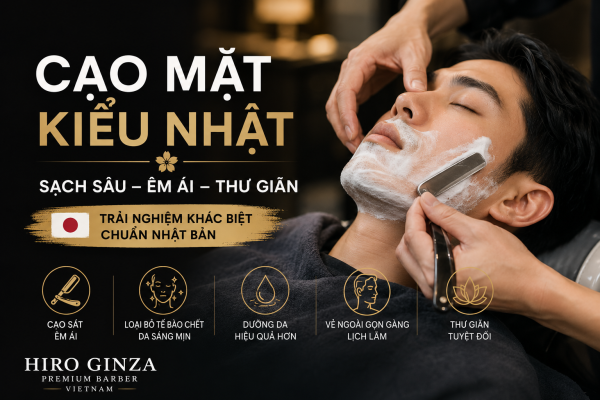 Cạo Mặt Kiểu Nhật Có Gì Khác So Với Cạo Mặt Thông Thường?