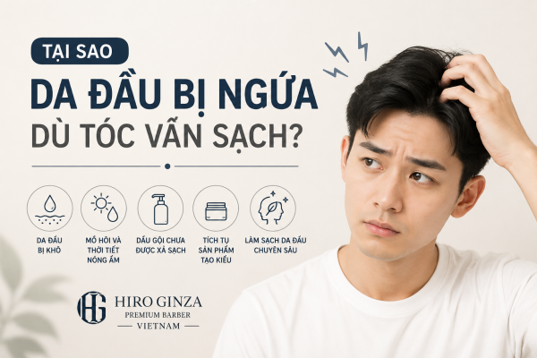 Tại sao da đầu bị ngứa dù tóc sạch?